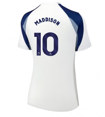 Tottenham Hotspur James Maddison #10 Replika Hjemmebanetrøje Dame 2025-26 Kortærmet